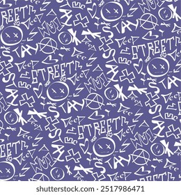 Ilustração vetorial de padrão sem emenda , Fundo geométrico abstrato. Padrão para design de capa