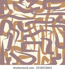 Ilustração vetorial de padrão sem emenda , Fundo geométrico abstrato. Padrão para design de capa