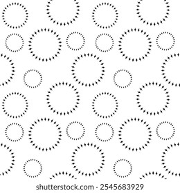 Vectorillustratie van naadloos patroon, Abstracte geometrische achtergrond. Patroon voor het ontwerp van de omslag