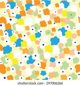 The vector illustration "seamless pattern background" for design