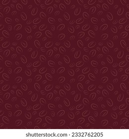 Vector illustration of seamless pattern in brown