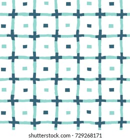 Vector illustration of seamless pattern with check.