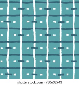 Vector illustration of seamless pattern with check.