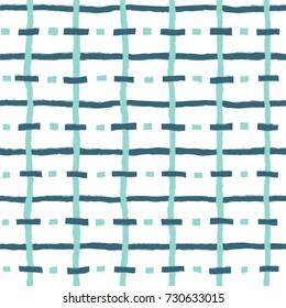 Vector illustration of seamless pattern with check.