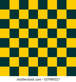 Vector illustration of seamless pattern in chessboard design. 