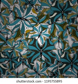 Vector illustration. Seamless pattern. Colorful butterflies. Perfect for web page backgrounds, wallpapers, textile, surface textures.