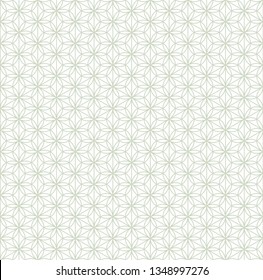Vector illustration of seamless pattern. Geometric ornament in two light colors, modern stylish texture, can be used in fashion industry for textile print or decor background