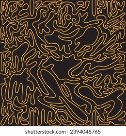 vector illustration. Seamless pattern with lines. water flows. minimalism.