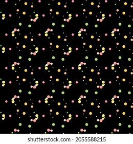Vector illustration. Seamless pattern in minimalists contemporary style. Decorative background for wallpaer, stationery, scrapbook paper, textile, web and any creative projects