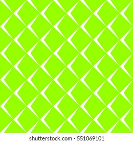 Vector illustration of seamless pattern on light green background. The pattern resembles the scales. It can be used in the design of cloth, packaging, wrapping paper, wallpaper, etc.