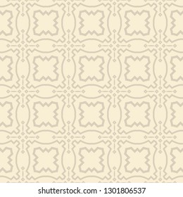 Vector Illustration. Seamless Pattern With Ornament, Decorative Border. Design For Print Fabric, Wallpaper, Interior deocoration.