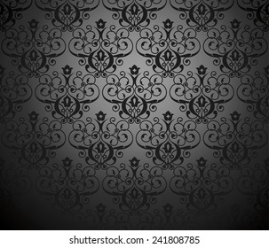 Vector illustration of a seamless pattern. Samples created without gradient pattern.