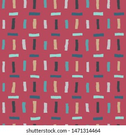 Vector illustration of seamless pattern with stripes.