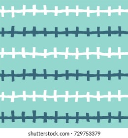Vector illustration of seamless pattern with stripes.