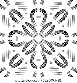 Vector illustration. Seamless pattern. Pattern tile. A large set.