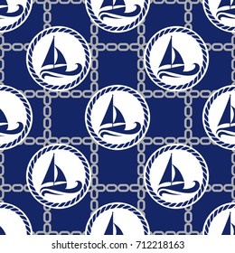 Vector illustration seamless pattern for traveling.