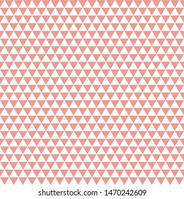 Vector illustration of seamless pattern with triangle.