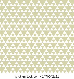 Vector illustration of seamless pattern with triangle.