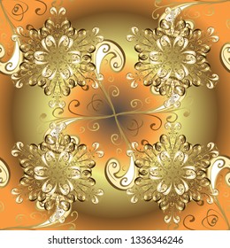 Vector illustration. Seamless pattern. Ultrafashionable fabric pattern. Abstract motif background.
