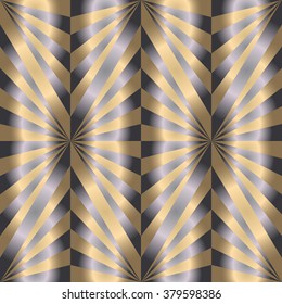 Vector Illustration. Seamless Pearl Polygonal Pattern. Geometric Abstract Background