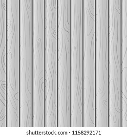 vector illustration seamless soft grey wooden floor texture plank background.abstract simple wood surface grain vertical panels pattern board wall.pale color vintage tone of veneer backdrop for design