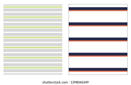 Vector illustration of seamless stripes pattern.