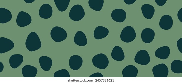 Vektorillustration nahtlos. Stilvolles Polka-Punktmuster. Abstrakt. Perfekt als Geschenkverpackung, Karte, Deckel, Bildschirmhintergrund oder Stoffdesign.