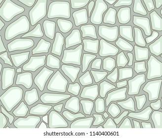 Vector Illustration. Seamless texture. Background made of stone.