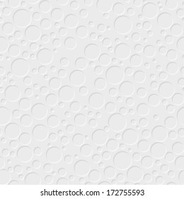 Vector Illustration  Seamless Texture With Circle. Abstract Background