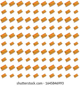 Ilustración vectorial de la textura sin fisuras (tapa)