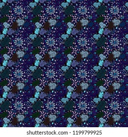 Vector illustration. Seamless Valentine heart love seamless pattern with heart. Love wedding background design. Nice gray, blue and black colors elements.