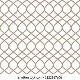 Vector Illustration Seamless Wave Pattern. Abstract Modern Background.
