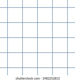 Vector illustration of a seamless windowpane check that can be added to a swatch.