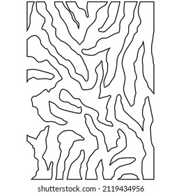 Vector illustration of seamless zebra pattern.