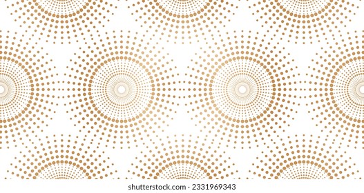 vector illustration Seamlessly patterned halftone dots and circles Abstracted backgrounds for Fashionable wrapping papers, book covers, Digital interfaces, prints design templates material advertising