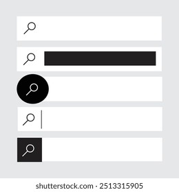vector illustration for search bar
