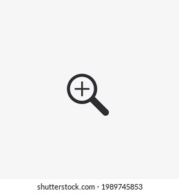 Vector illustration of search icon