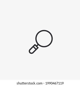 Vector illustration of search icon
