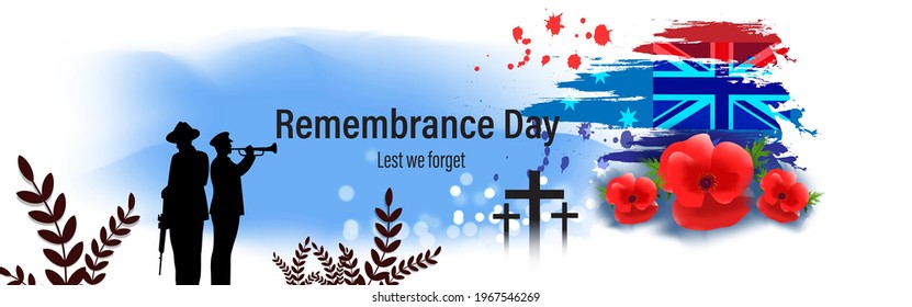 vector illustration for second world war remembrance day-lest we forget