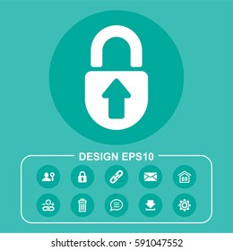 Vector Illustration Secure Icon