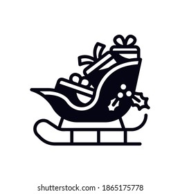 Icono de selección de la ilustración del vector o color negro del logotipo con estilo de diseño de glifos