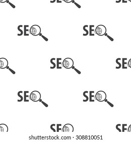 vector illustration of  seo modern icon