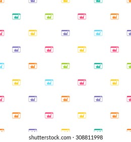 vector illustration of  seo modern icon