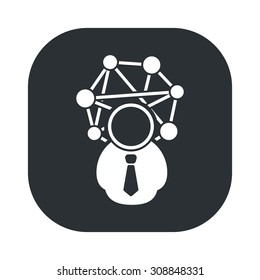 vector illustration of  seo modern icon