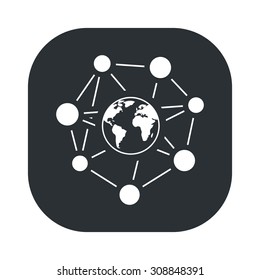 vector illustration of  seo modern icon