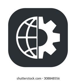 vector illustration of  seo modern icon