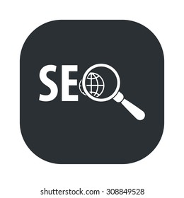 vector illustration of  seo modern icon