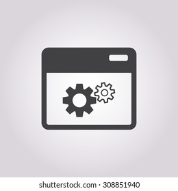 vector illustration of  seo modern icon