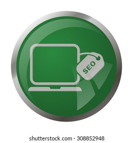vector illustration of  seo modern icon