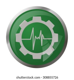 vector illustration of  seo modern icon